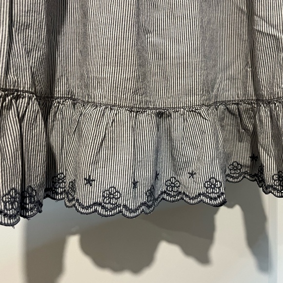 H&M girl striped eyelet sundress , size 3-4 - Picture 4 of 7
